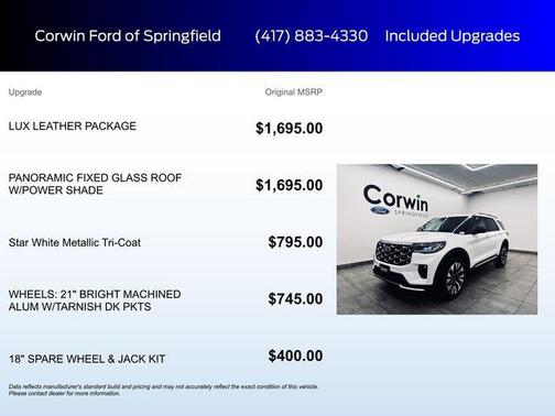 2026 Ford Explorer Platinum