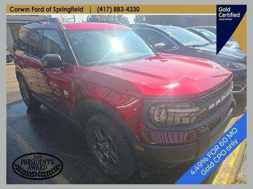 Ruby Red Metallic 2025 Ford Bronco Sport Big Bend