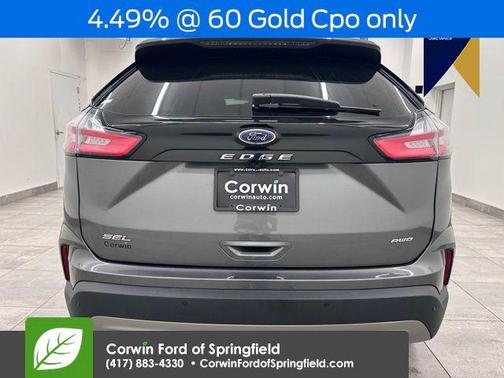 Gray Metallic 2024 Ford Edge SEL