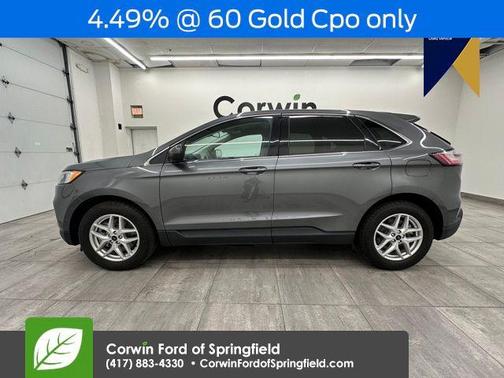 Gray Metallic 2024 Ford Edge SEL