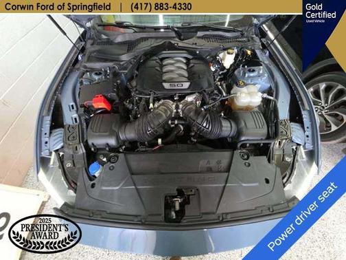 Blue 2024 Ford Mustang GT Premium