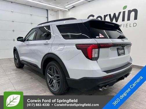 Space White Metallic 2026 Ford Explorer ST