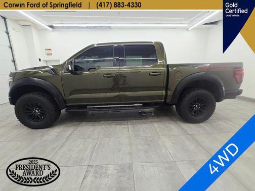 Shelter Green 2024 Ford F-150 Raptor