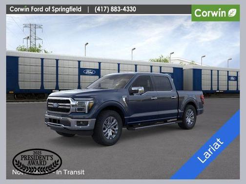 Antimatter Blue Metallic 2026 Ford F-150 Lariat