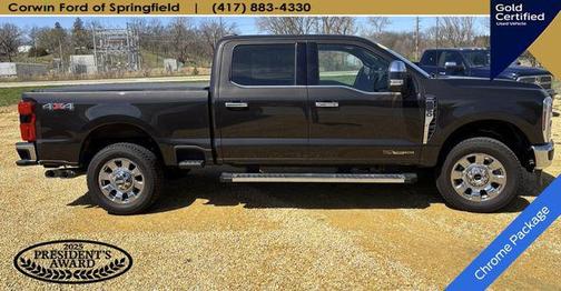 Darkened Bronze Metallic 2025 Ford F-350 Lariat