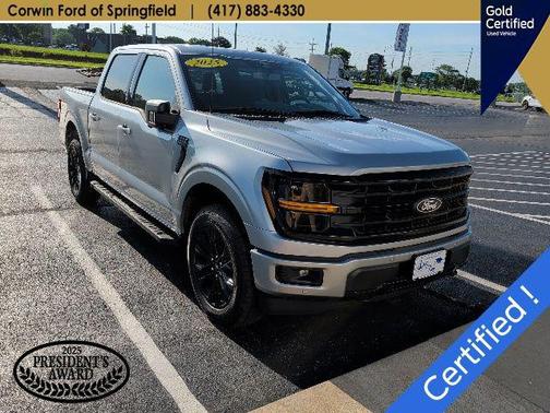 Iconic Silver Metallic 2025 Ford F-150 XLT