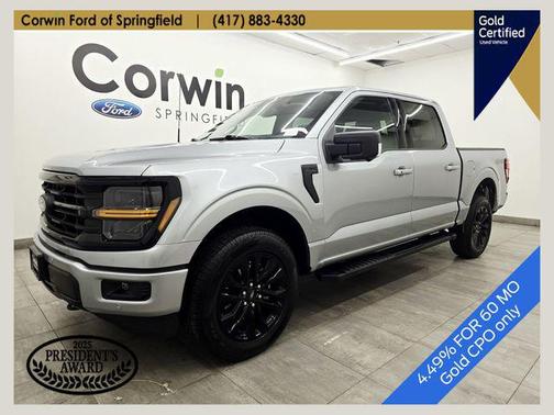 Iconic Silver Metallic 2025 Ford F-150 XLT