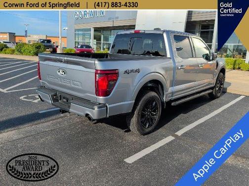 Iconic Silver Metallic 2025 Ford F-150 XLT