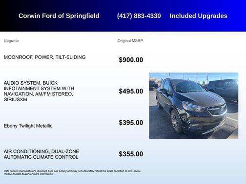 2018 Buick Encore Sport Touring