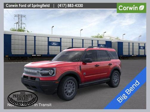 Ruby Red Metallic 2026 Ford Bronco Sport Big Bend