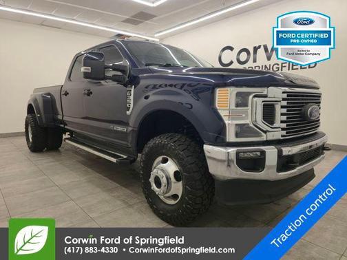 Antimatter Blue Metallic 2022 Ford F-350 Lariat
