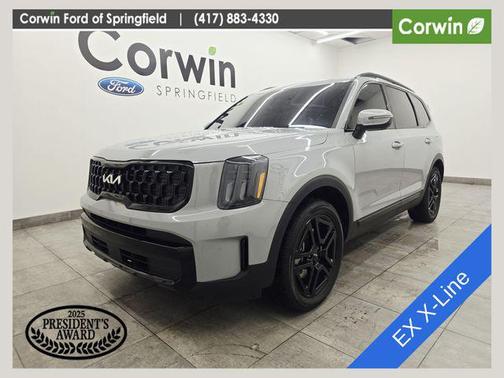 Wolf Gray 2024 Kia Telluride EX X-Line
