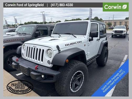 Bright White Clearcoat 2017 Jeep Wrangler Rubicon