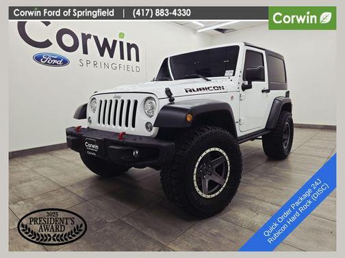 Bright White Clearcoat 2017 Jeep Wrangler Rubicon