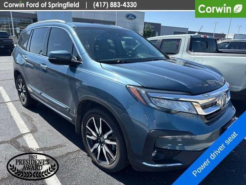 Blue 2019 Honda Pilot Elite