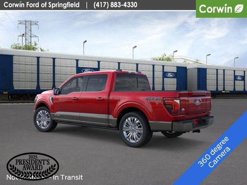 Ruby Red Metallic 2026 Ford F-150 King Ranch