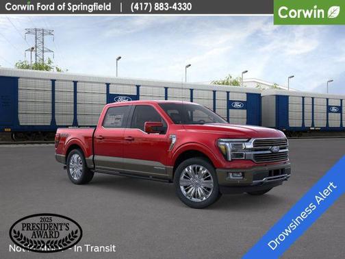 Ruby Red Metallic 2026 Ford F-150 King Ranch