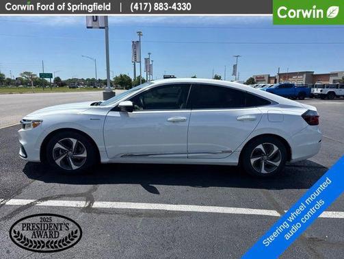 White Orchid Pearl 2019 Honda Insight EX