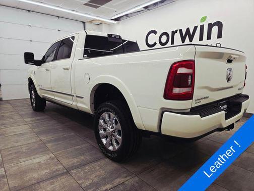 Pearl White 2024 RAM 2500 Limited Crew Cab 4x4 6'4' Box