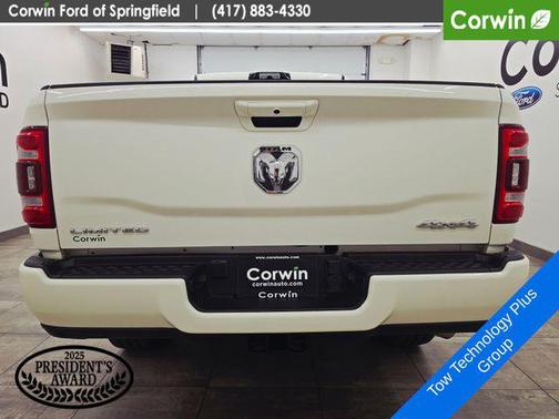 Pearl White 2024 RAM 2500 Limited Crew Cab 4x4 6'4' Box