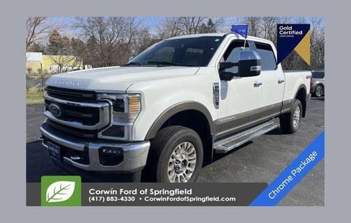 Star White Metallic Tri-Coat 2021 Ford F-250 King Ranch