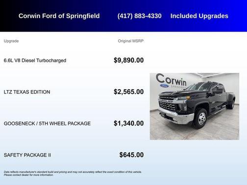 2020 Chevrolet Silverado 3500 LTZ