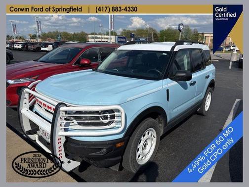 Robins Egg Blue 2023 Ford Bronco Sport Heritage