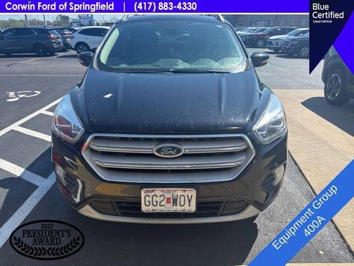 Agate Black Metallic 2019 Ford Escape Titanium