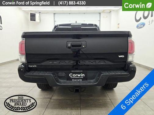 Midnight Black Metallic 2021 Toyota Tacoma TRD Sport