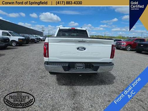 White 2025 Ford F-150 Lariat