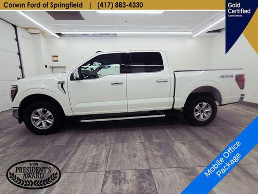 White 2025 Ford F-150 Lariat