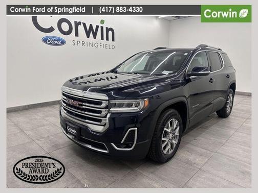 Midnight Blue Metallic 2021 GMC Acadia FWD SLT