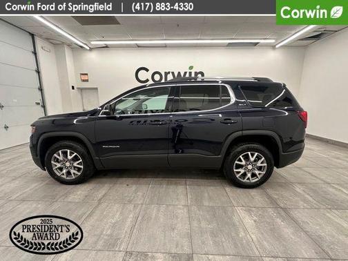 Midnight Blue Metallic 2021 GMC Acadia FWD SLT