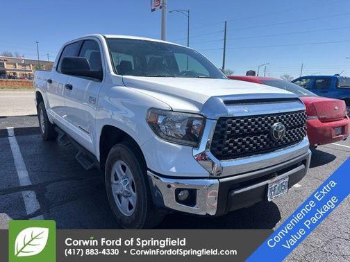Super White 2021 Toyota Tundra SR5