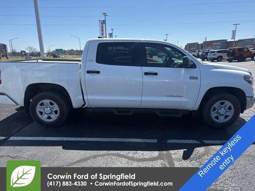 Super White 2021 Toyota Tundra SR5