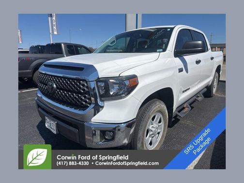 Super White 2021 Toyota Tundra SR5