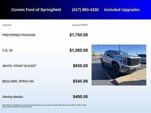 2025 GMC Sierra 1500 Elevation