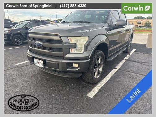 Magnetic Metallic 2015 Ford F-150 Lariat
