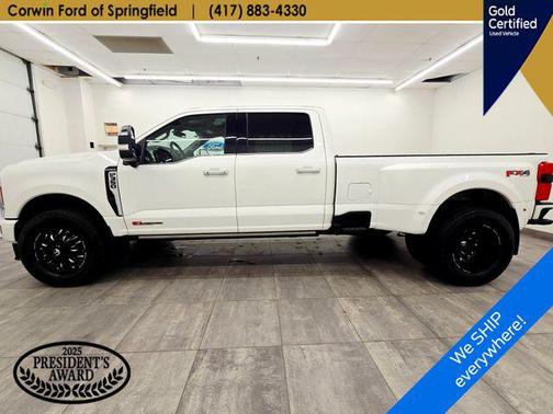 Star White Metallic Tri-Coat 2026 Ford F-350 Platinum