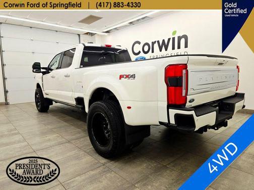 Star White Metallic Tri-Coat 2026 Ford F-350 Platinum