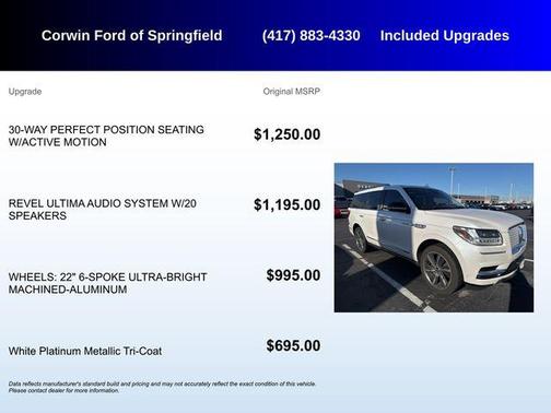 2019 Lincoln Navigator Reserve