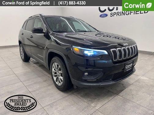 Diamond Black Crystal Pearlcoat 2020 Jeep Cherokee Latitude Plus