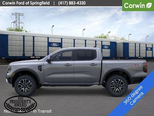 Carbonized Gra 2026 Ford Ranger LARIAT