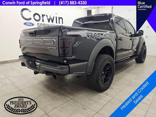 Shadow Black 2018 Ford F-150 Raptor