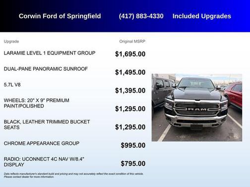 2019 RAM 1500 Laramie