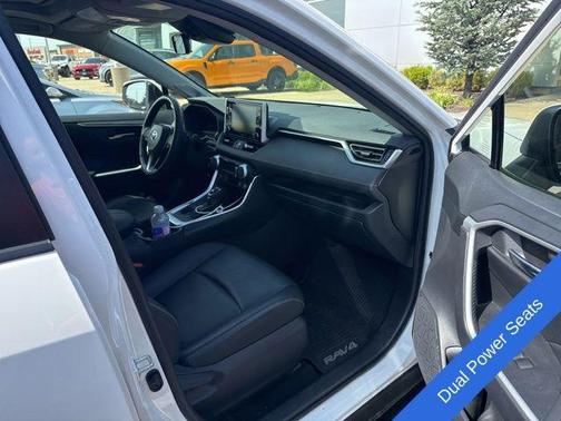 Super White 2020 Toyota RAV4 XLE Premium