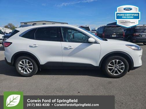 Oxford White 2020 Ford Escape SE