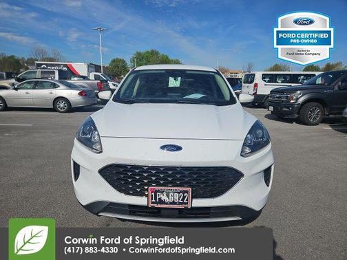 Oxford White 2020 Ford Escape SE