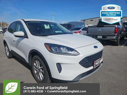 Oxford White 2020 Ford Escape SE