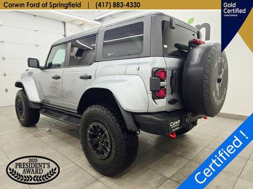 Iconic Silver Metallic 2024 Ford Bronco Raptor